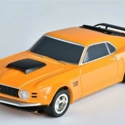 AFX 1970 Ford Mustang Boss 429 Orange Mega-G+ HO Slot Car