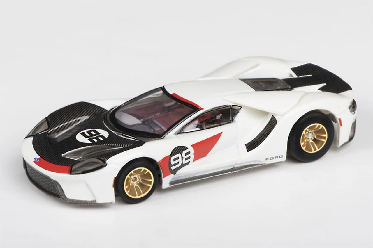 AFX Ford GT Heritage #98 Mega G+ HO Slot Car - Image 2
