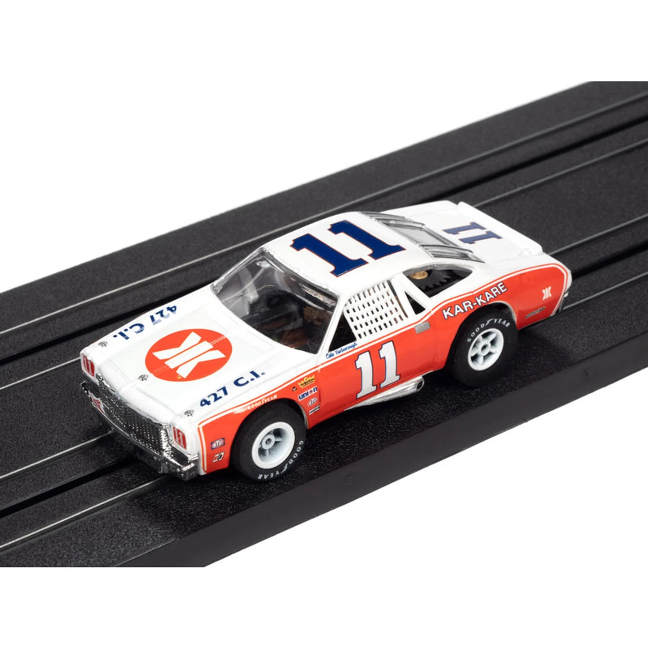 Auto World 1973 Chevrolet Chevelle Cale Yarborough Stock Car Legends Xtraction HO Slot Car - Image 2