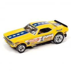 Auto World Don "The Snake" Prudhomme 1970 Plymouth Cuda Funny Car 4Gear HO Scale Slot Car