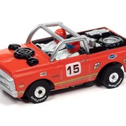 Auto World 1970 Chevrolet Baja Blazer (Red) Thunderjet HO Slot Car