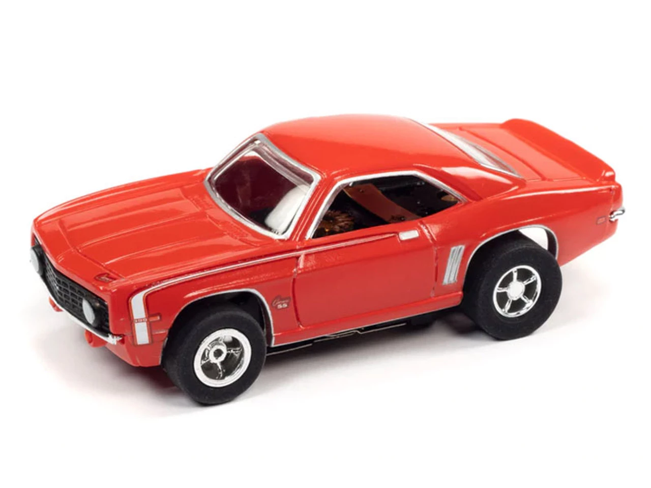 Auto World 1969 Chevrolet Camaro SS (Red) X-Traction R35 HO Slot Car