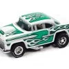 Auto World 1955 Chevy Bel Air (Green) X-Traction R35 HO Slot Car