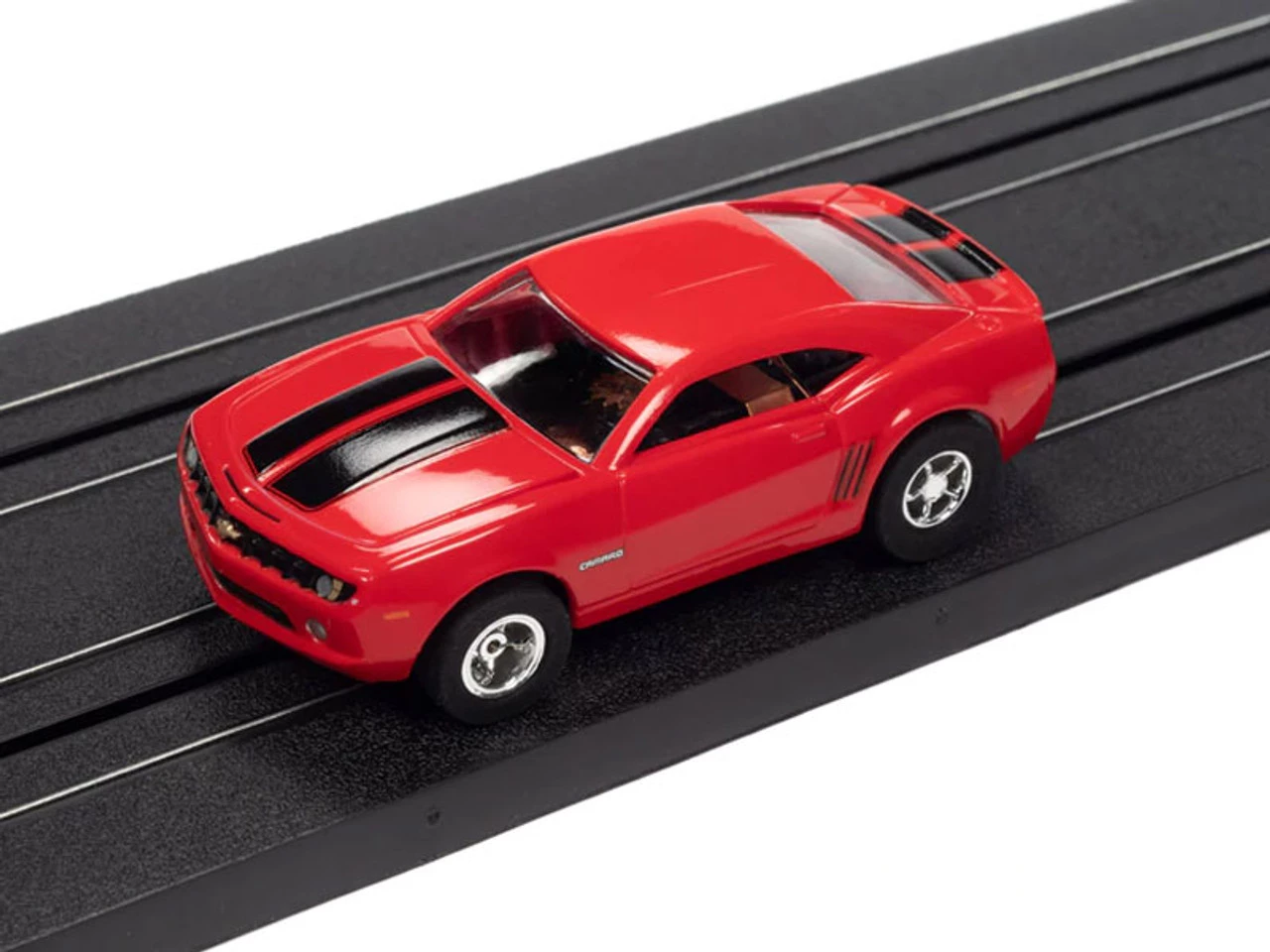 Auto World 2010 Chevrolet Camaro (Red) X-Traction R35 HO Slot Car - Image 2