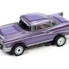 Auto World 1957 Chevrolet Bel Air (Purple) Cars N Coffee Thunderjet HO Slot Car