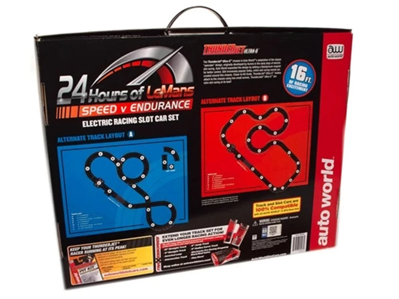 Auto World 24 Hours of LeMans Speed v Endurance 16' HO Slot Car Set - Image 2
