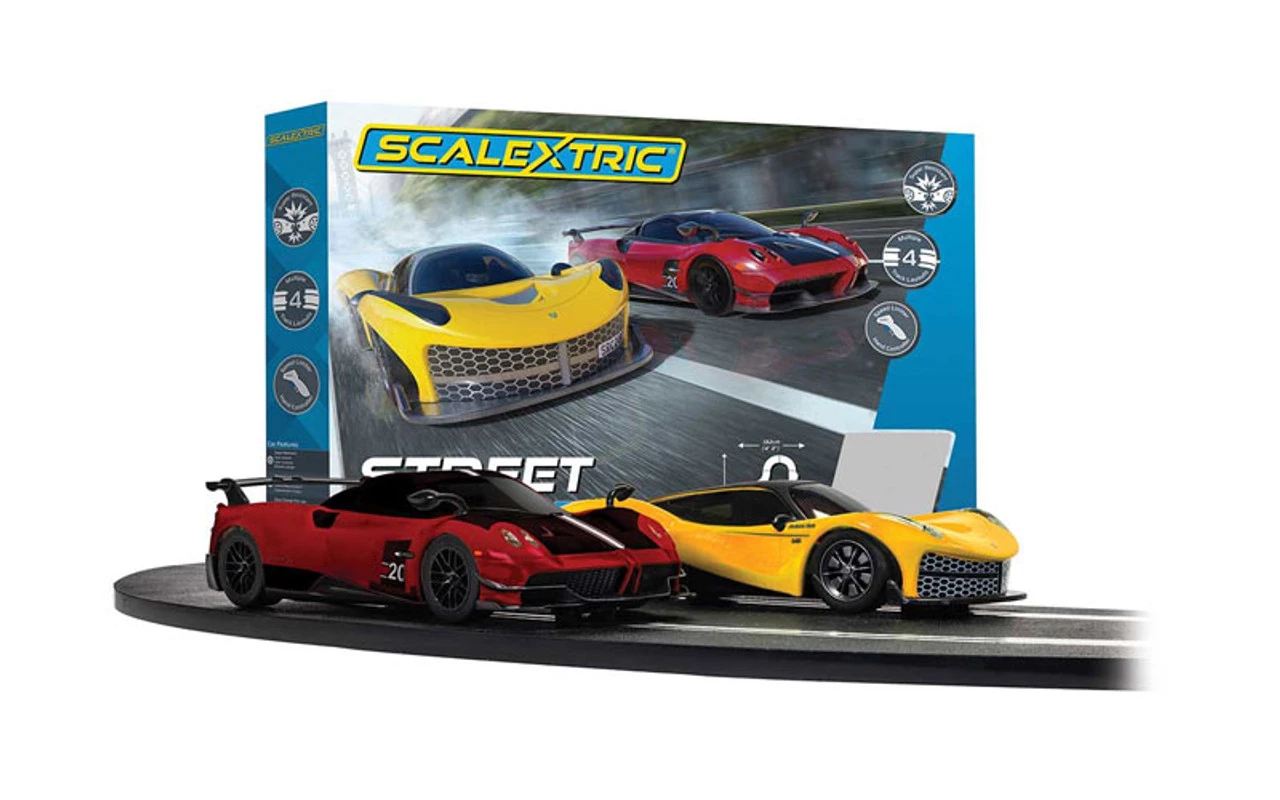 Scalextric Street Cruisers 1/32 Slot Car Track Race Set - Image 2