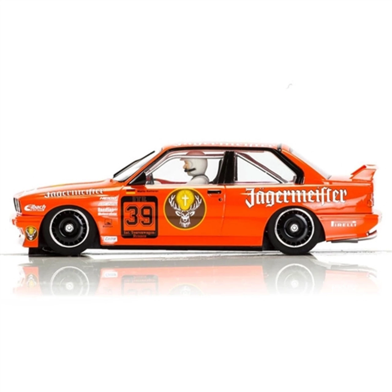 Scalextric BMJ E30 M3 'Jagermeister' 1988 Mario Ketter DTM 1/32 Slot Car - Image 2