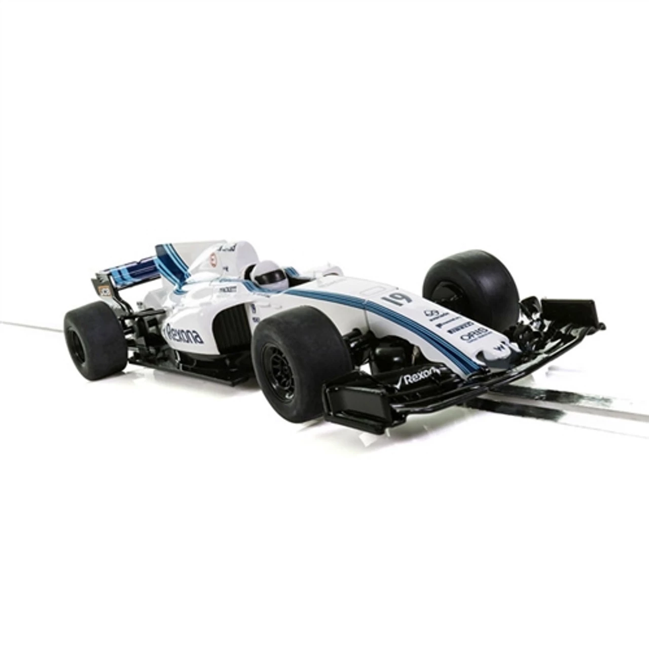 Scalextric Williams F1 n.19 - REXONA 2018 Tooling 1/32 Slot Car - Image 2