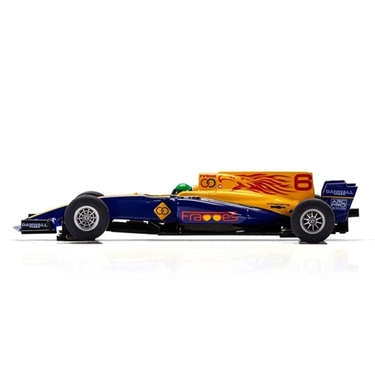 Scalextric F1 Car - Blue Wings 'FRAOOES' 1/32 Slot Car - Image 2