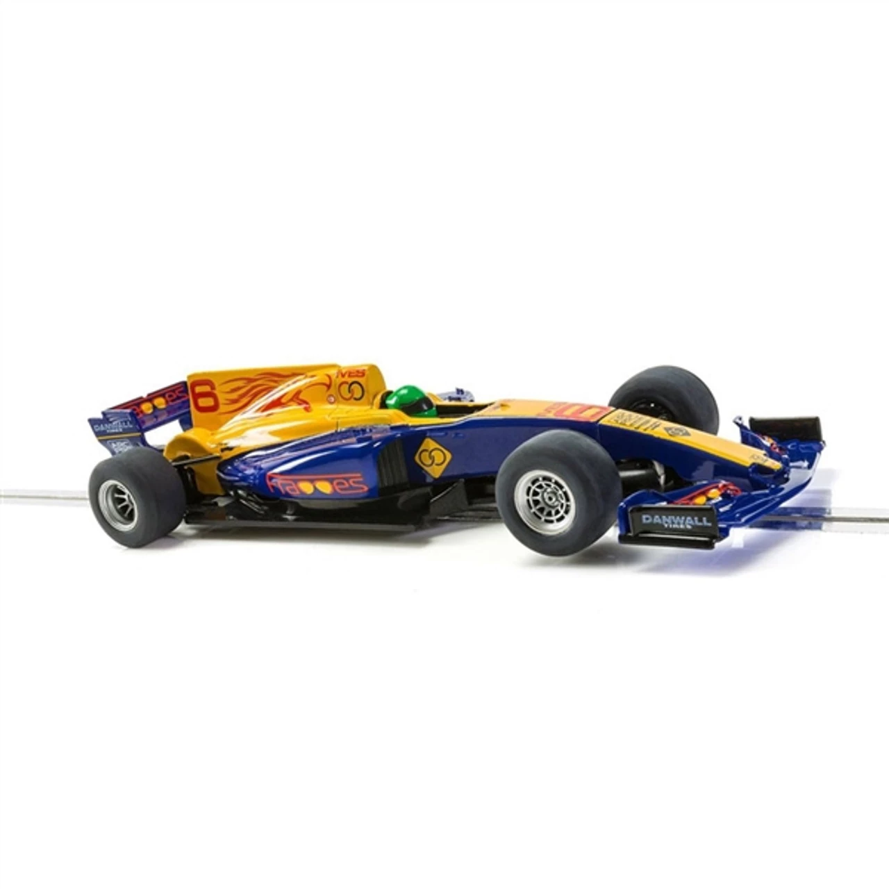 Scalextric F1 Car - Blue Wings 'FRAOOES' 1/32 Slot Car - Image 3