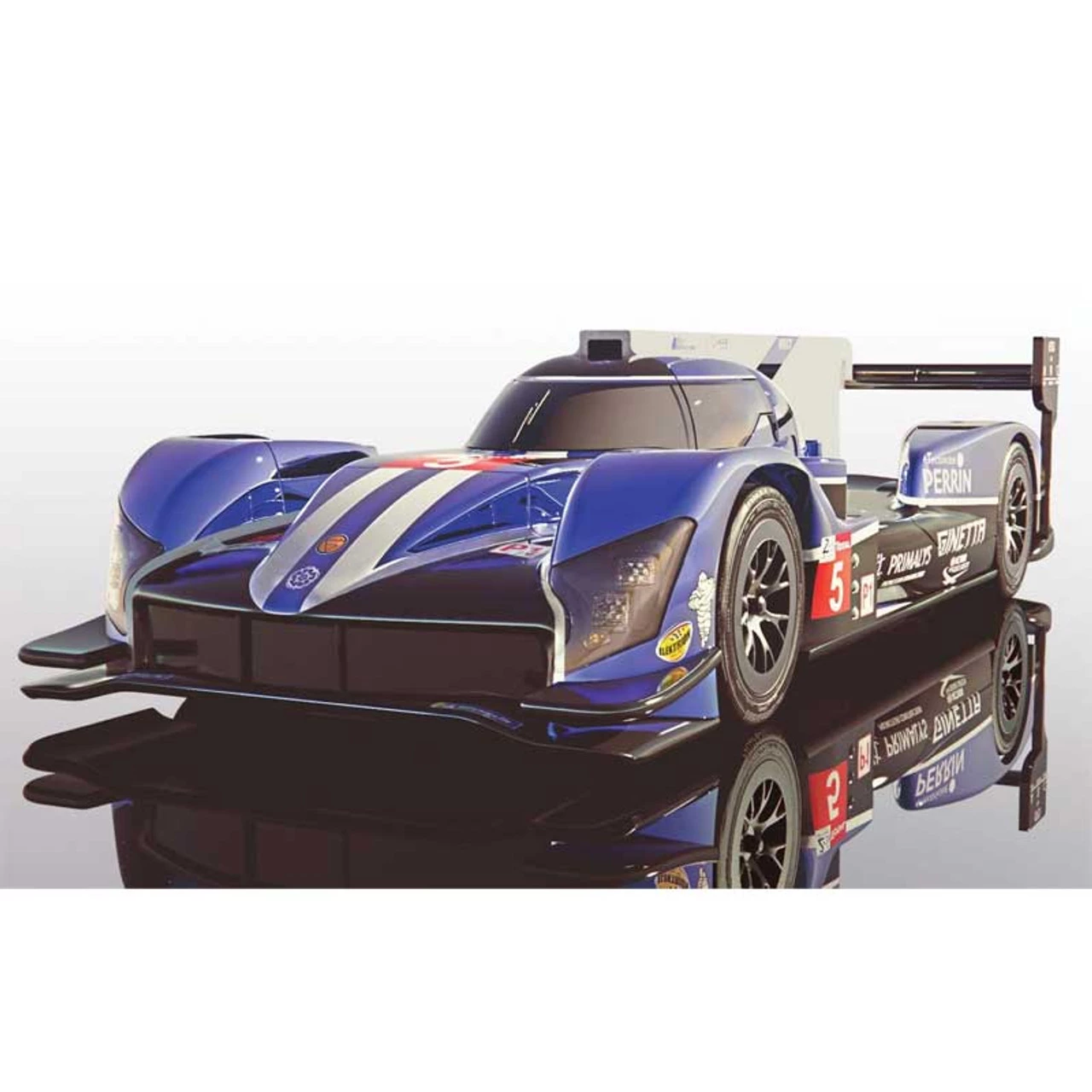 Scalextric Blue Ginetta G60-LT-P1 Le Mans 2018 1/32 Slot Car - Image 4