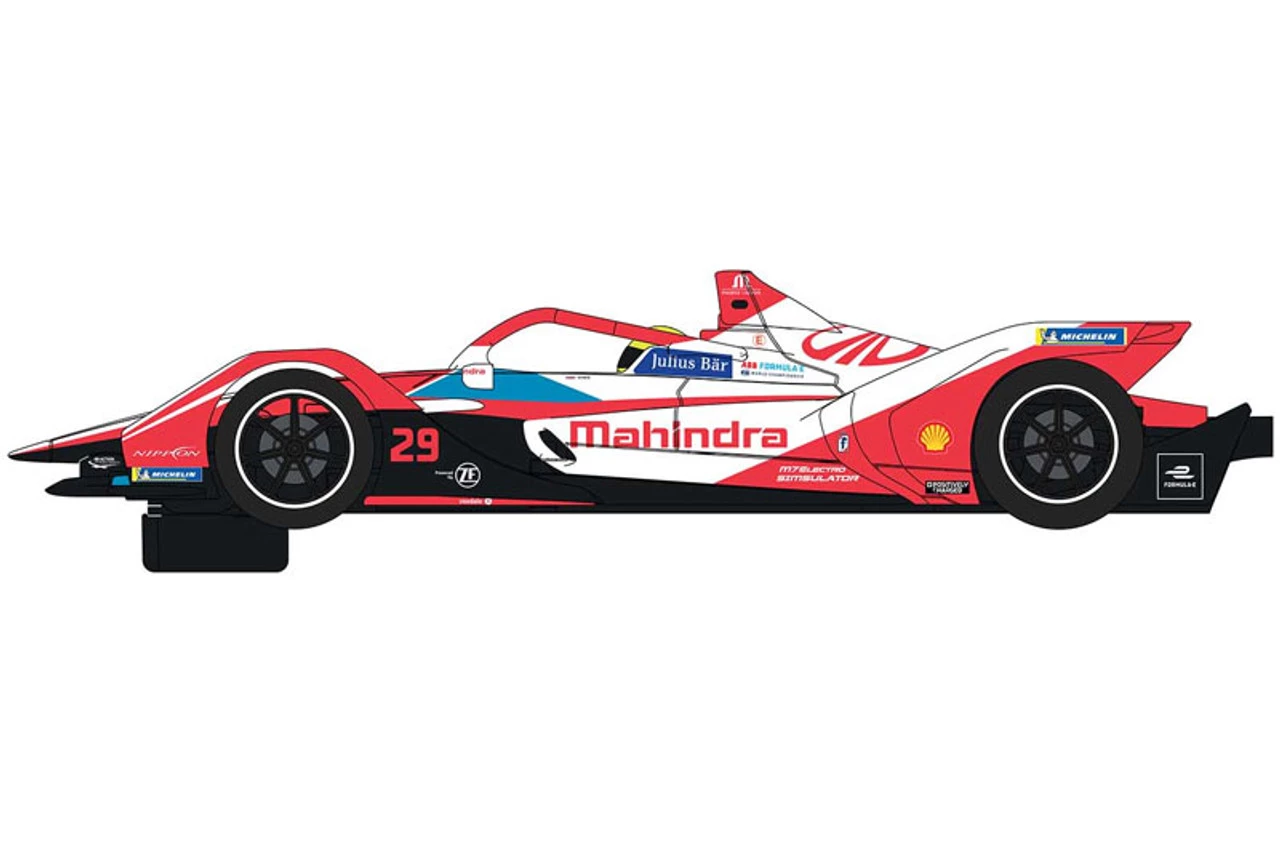 Scalextric Formula E Mahindra Racing - Alexander Sims 1/32 Slot Car - Image 2
